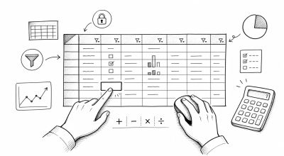 Keahlian Inti Spreadsheet: Input Cepat, Formatting, Filter, dan Formula Dasar