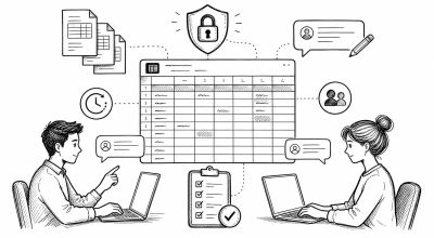 Spreadsheet Collaboration and Governance: Permissions, Review, and Protection