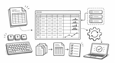 Otomasi dan Produktivitas Spreadsheet: Template, Named Range, dan Shortcut