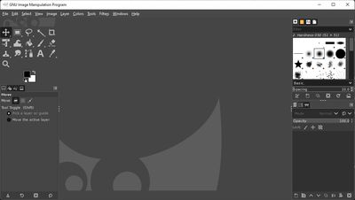 Gimp Application Screenshot