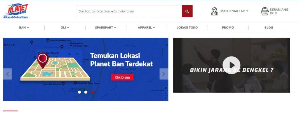 Screenshot website planet ban