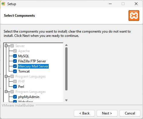 Komponen XAMPP