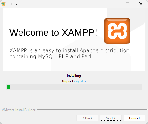 Proses Instalasi XAMPP